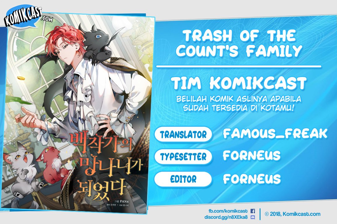 Trash of the Count’s Family Chap 25 - Next Chap 26