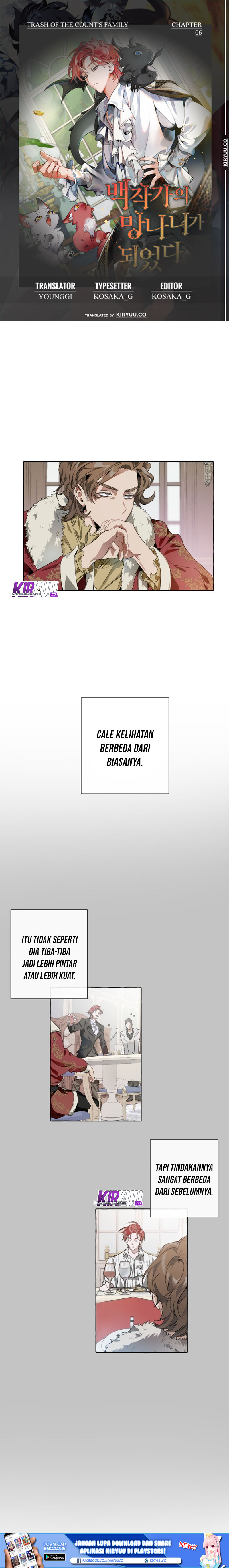 Trash of the Count’s Family Chap 6 - Next Chap 7