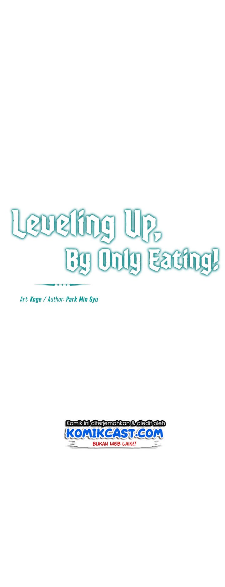 Leveling Up, by Only Eating! Chap 8 - Next Chap 9