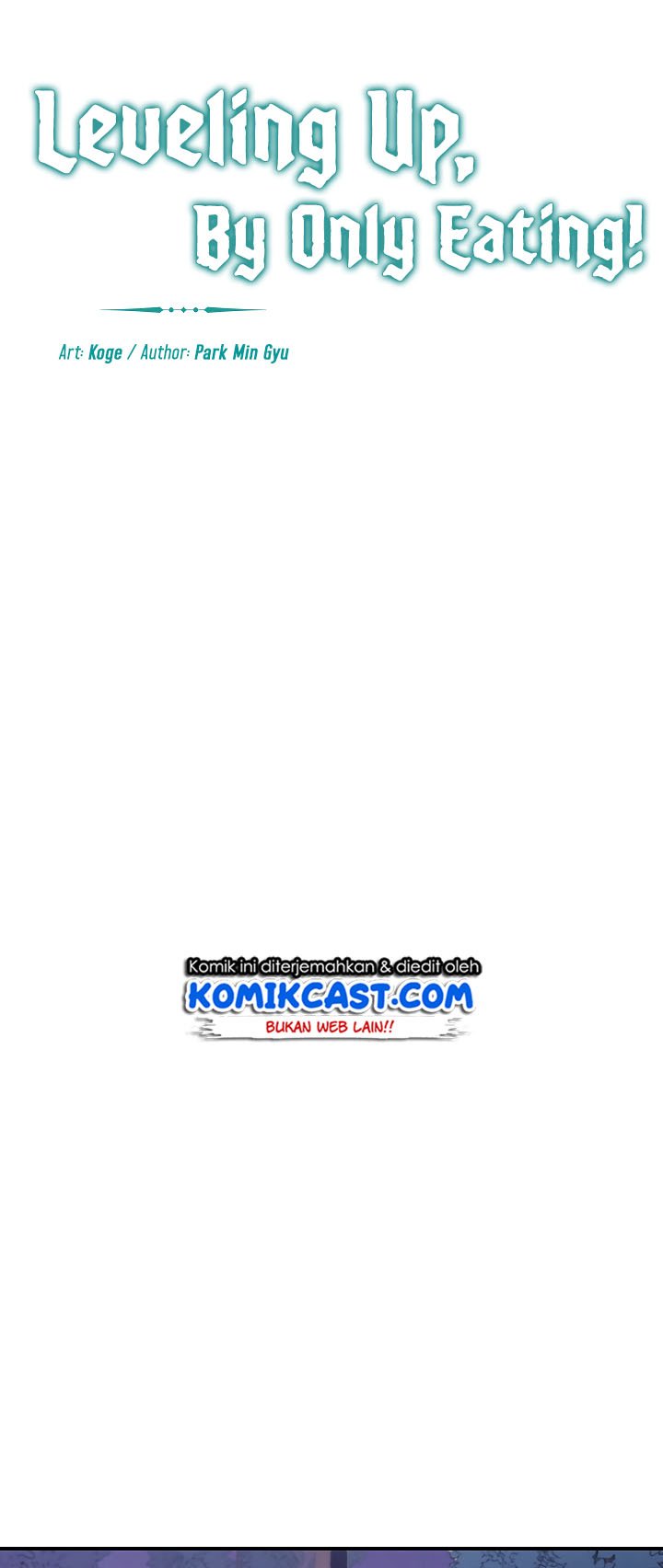 Leveling Up, by Only Eating! Chap 9 - Next Chap 10