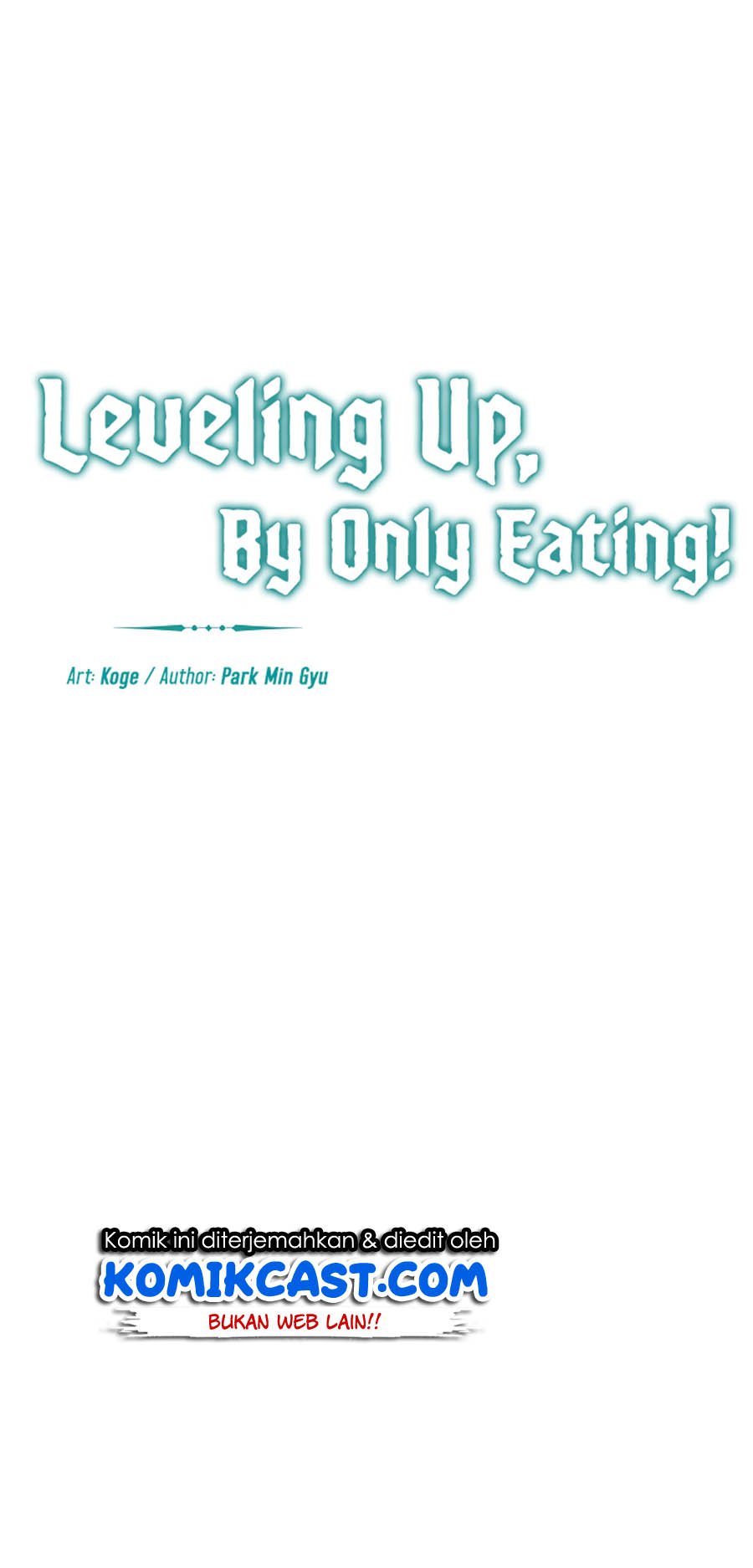 Leveling Up, by Only Eating! Chap 13 - Next Chap 14