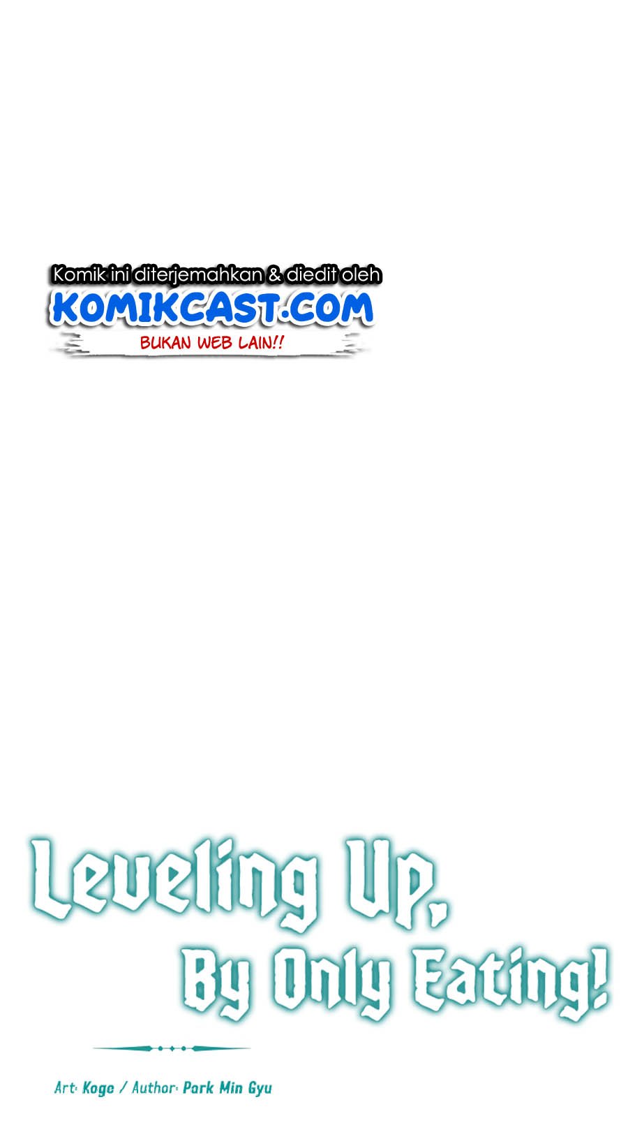 Leveling Up, by Only Eating! Chap 14 - Next Chap 15