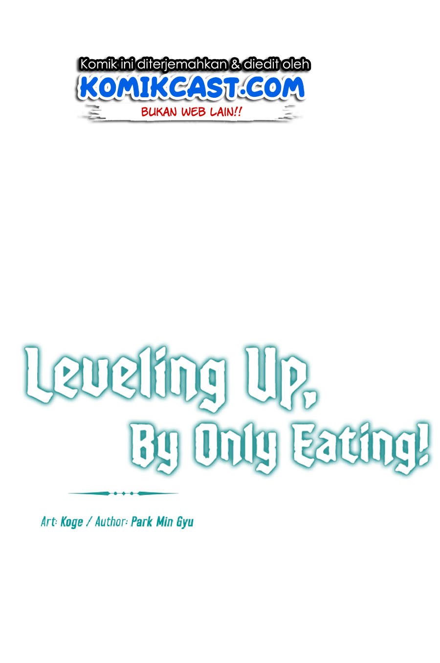 Leveling Up, by Only Eating! Chap 16 - Next Chap 17