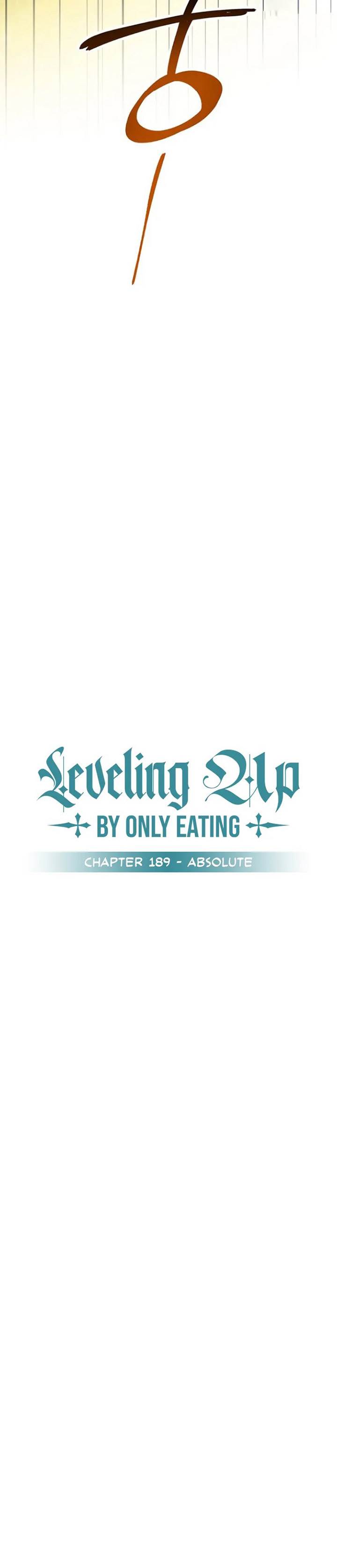 Leveling Up, by Only Eating! Chap 189 - Next Chap 190