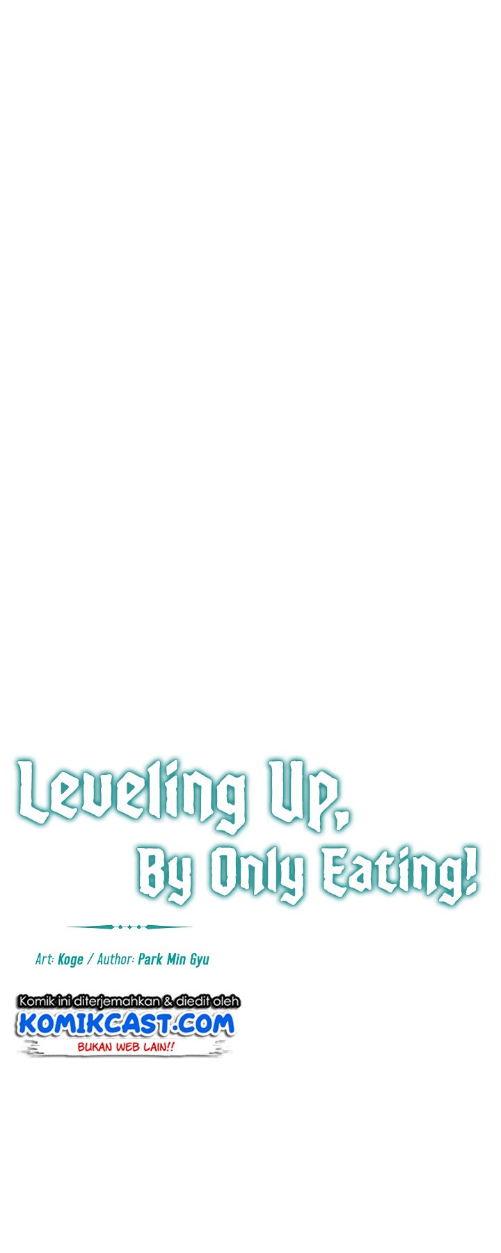 Leveling Up, by Only Eating! Chap 5 - Next Chap 6