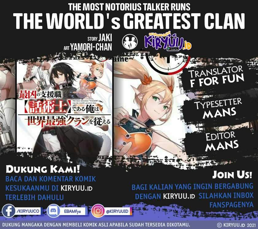 The Most Notorious Talker Runs the World’s Greatest Clan Chap 14 - Next Chap 15