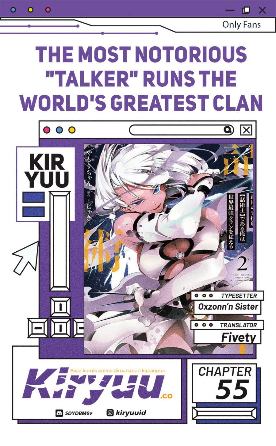 The Most Notorious Talker Runs the World’s Greatest Clan Chap 55 - Next Chap 56