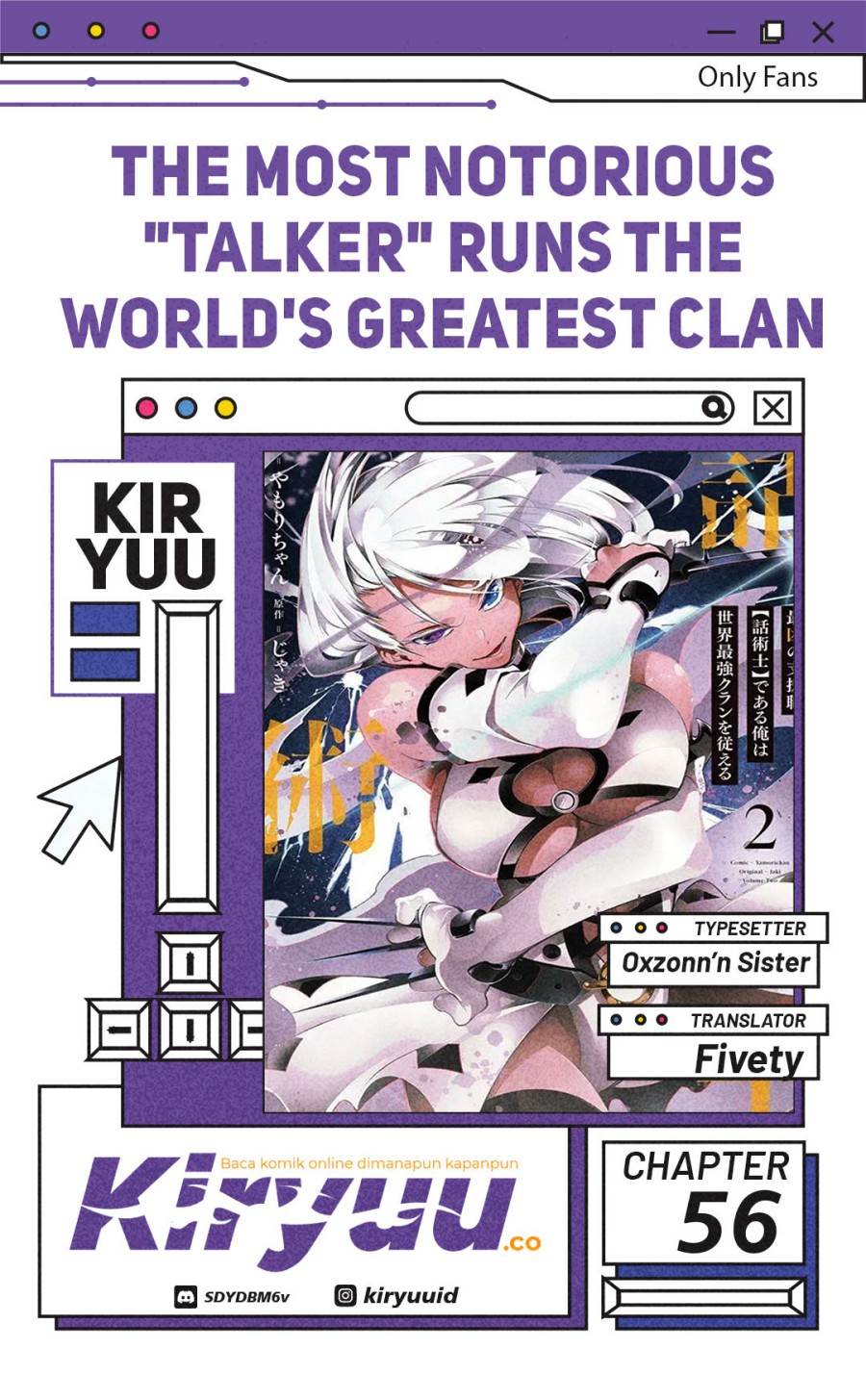 The Most Notorious Talker Runs the World’s Greatest Clan Chap 56 - Next Chap 57