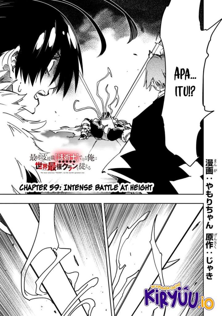 The Most Notorious Talker Runs the World’s Greatest Clan Chap 59 - Next Chap 60