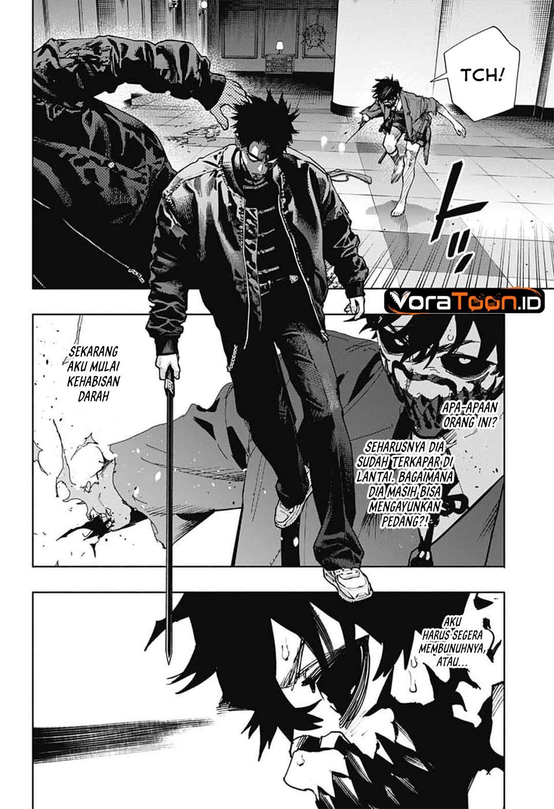 Gokurakugai Chap 38 - Next Chap 39