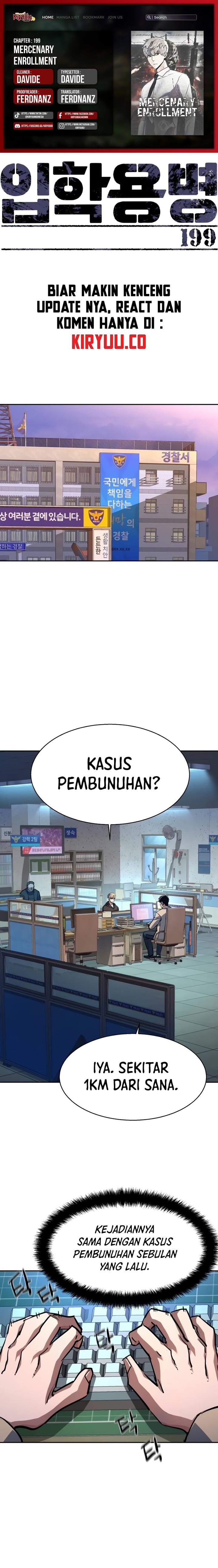 Mercenary Enrollment Chap 199 - Next Chap 200