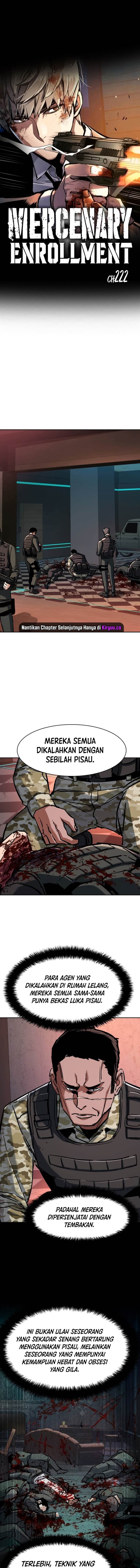 Mercenary Enrollment Chap 222 - Next Chap 223