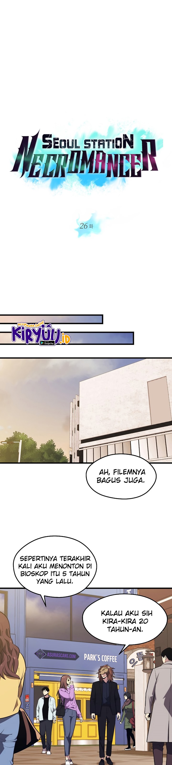 Seoul Station Necromancer Chap 26 - Next Chap 27