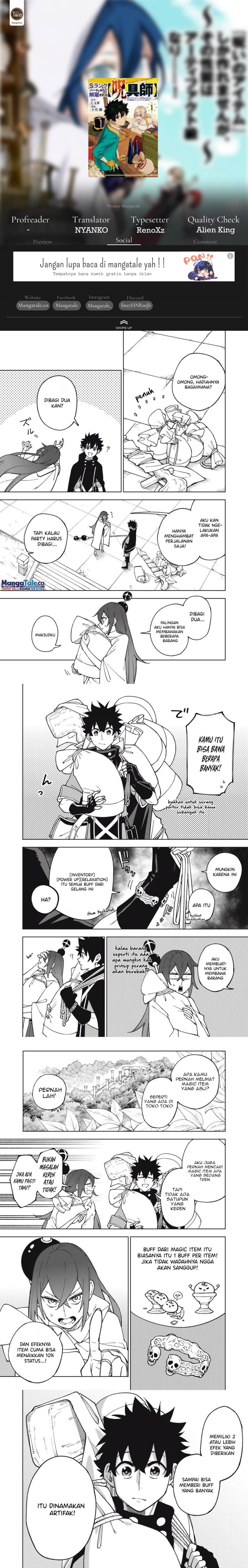 S-Rank Party Kara Kaikosareta “Jugushi” – “Noroi no Item” Shika Tsukuremasen ga, Sono Seinou wa Artifact-kyuu nari……! Chap 11 - Next Chap 12