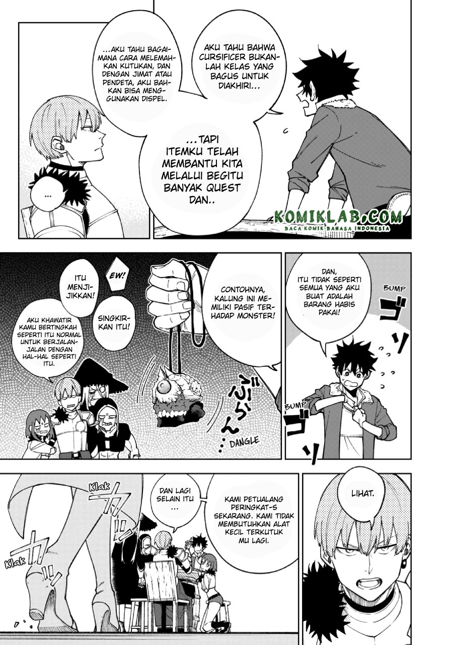 S-Rank Party Kara Kaikosareta “Jugushi” – “Noroi no Item” Shika Tsukuremasen ga, Sono Seinou wa Artifact-kyuu nari……! Chap 1.1 - Next Chap 2.1