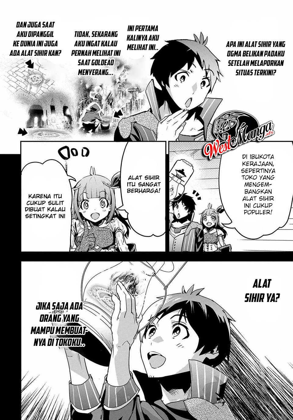 Shounin Yuusha wa Isekai wo Gyuujiru! Chap 13 - Next Chap 14