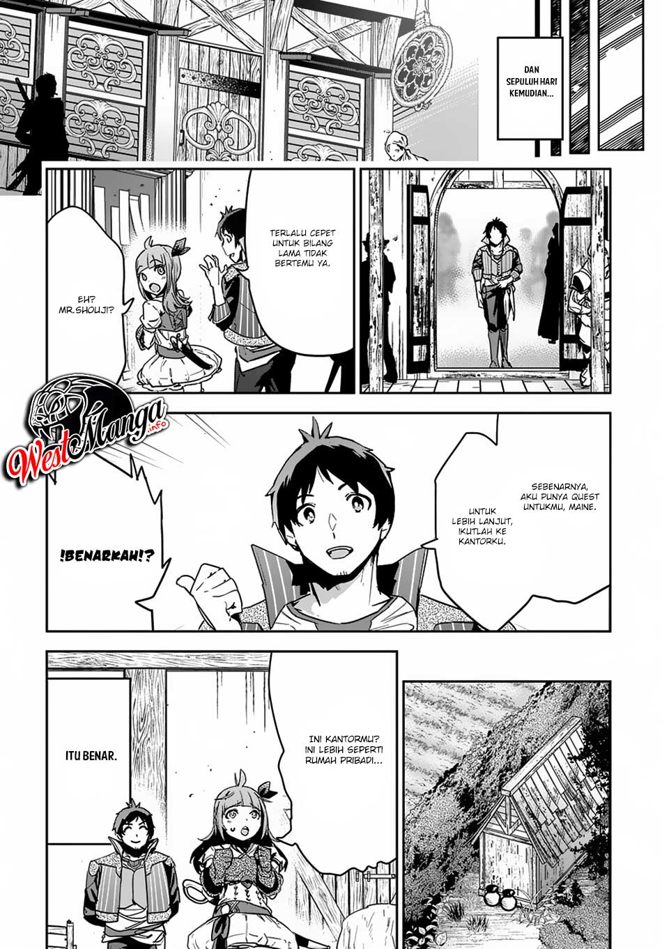 Shounin Yuusha wa Isekai wo Gyuujiru! Chap 4 - Next Chap 5