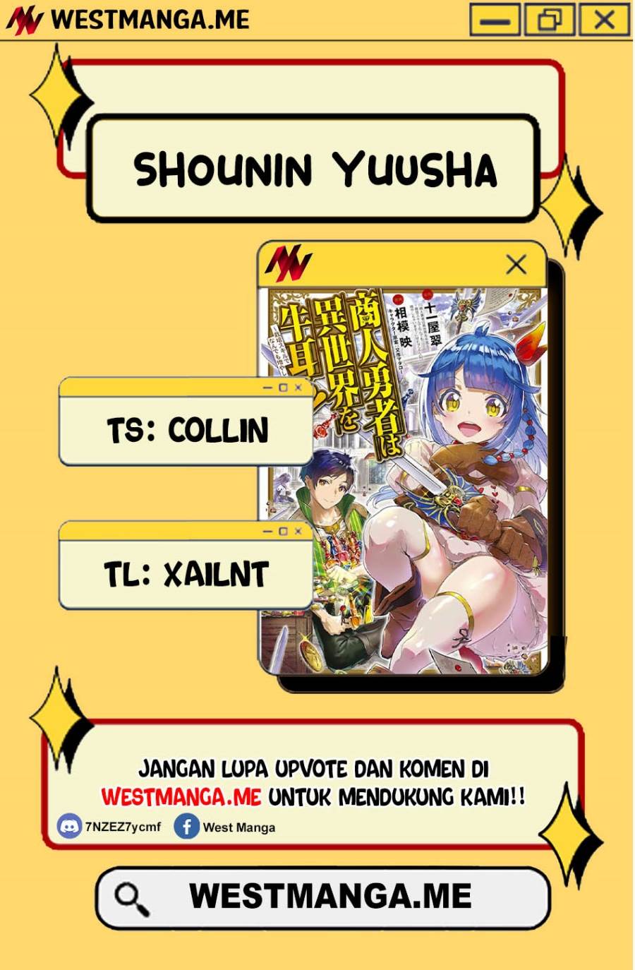 Shounin Yuusha wa Isekai wo Gyuujiru! Chap 40 - Next Chap 41