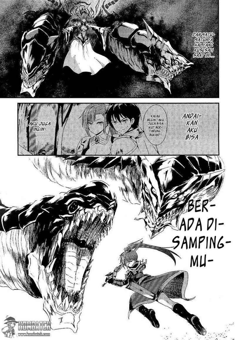 Sennen Sensou Aigis – Eiyuu no Kizuna Chap 2 - Next Chap 3