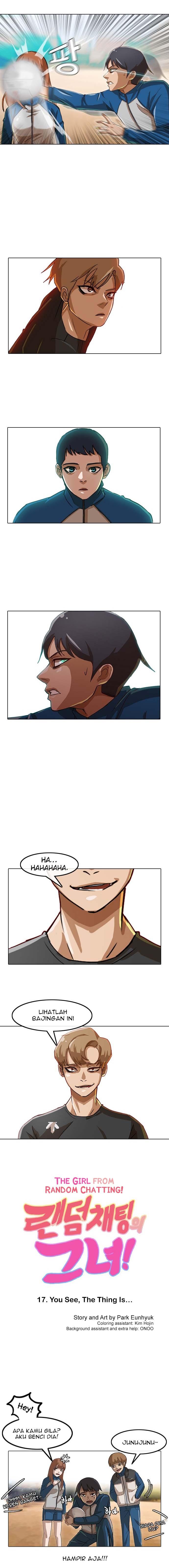 The Girl from Random Chatting! Chap 17 - Next Chap 18