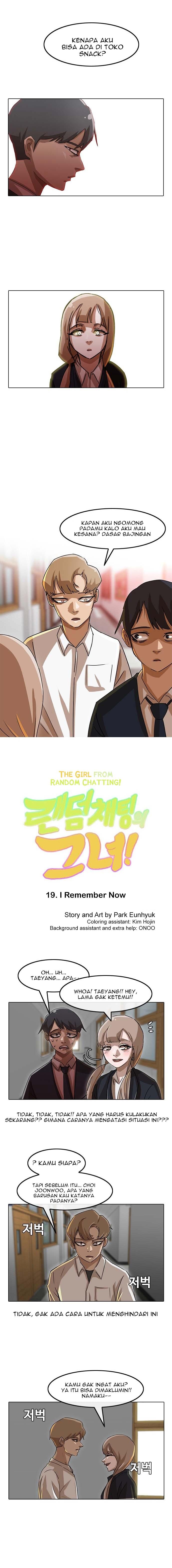 The Girl from Random Chatting! Chap 19 - Next Chap 20