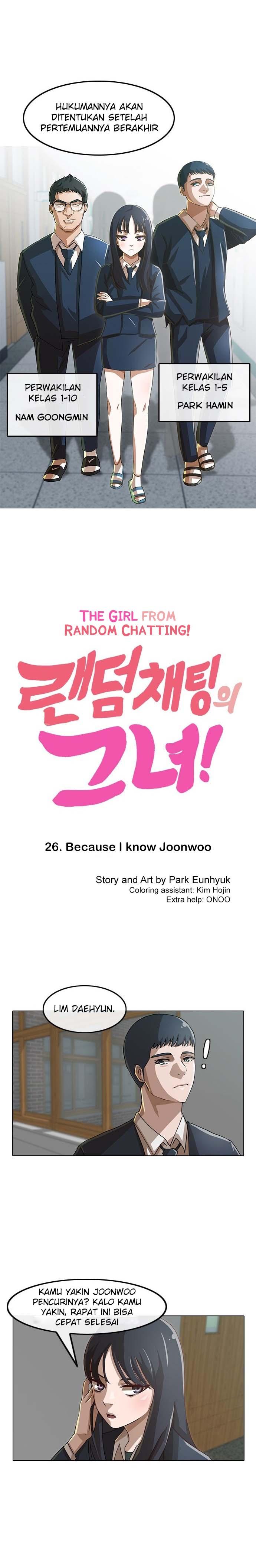 The Girl from Random Chatting! Chap 26 - Next Chap 27