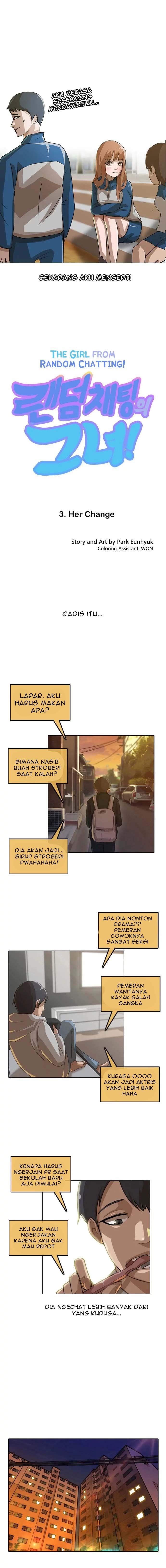 The Girl from Random Chatting! Chap 3 - Next Chap 4