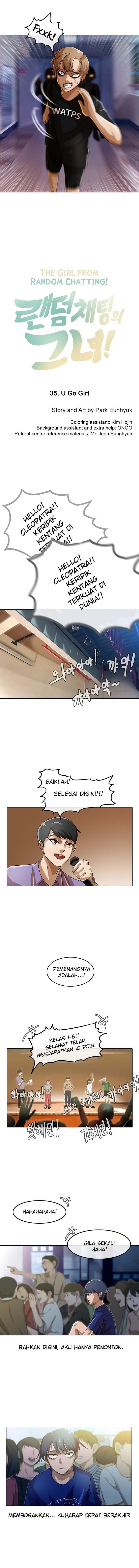 The Girl from Random Chatting! Chap 35 - Next Chap 36