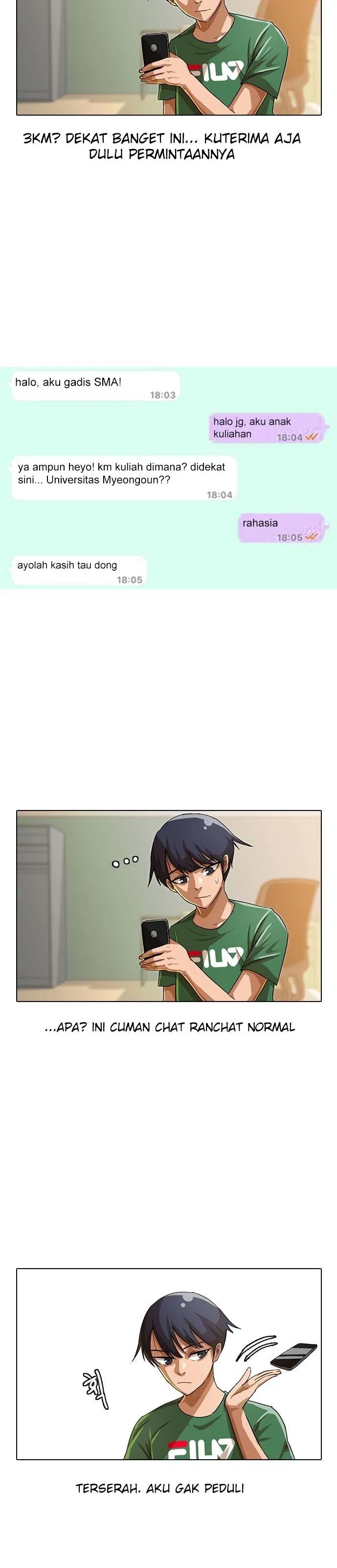 The Girl from Random Chatting! Chap 40 - Next Chap 41