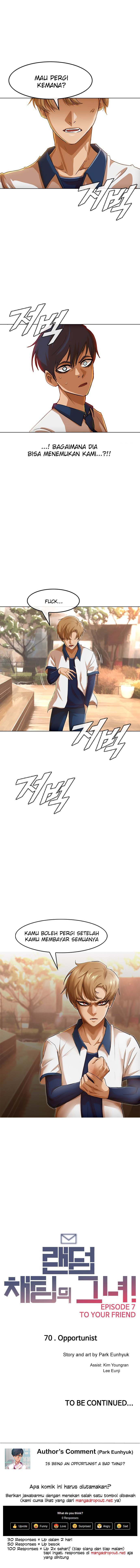 The Girl from Random Chatting! Chap 70 - Next Chap 71