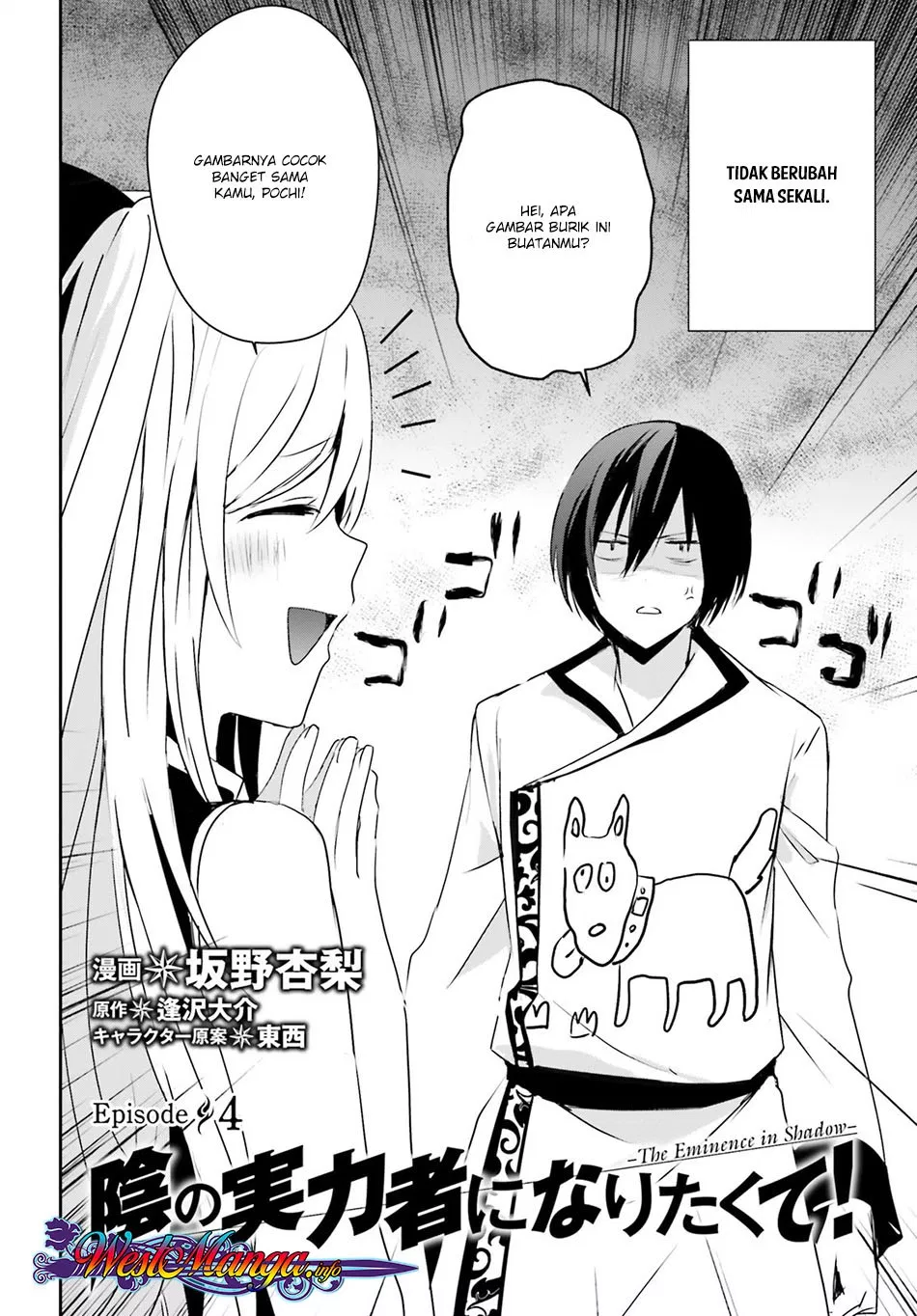 Kage no Jitsuryokusha ni Naritakute Chap 4 - Next Chap 5