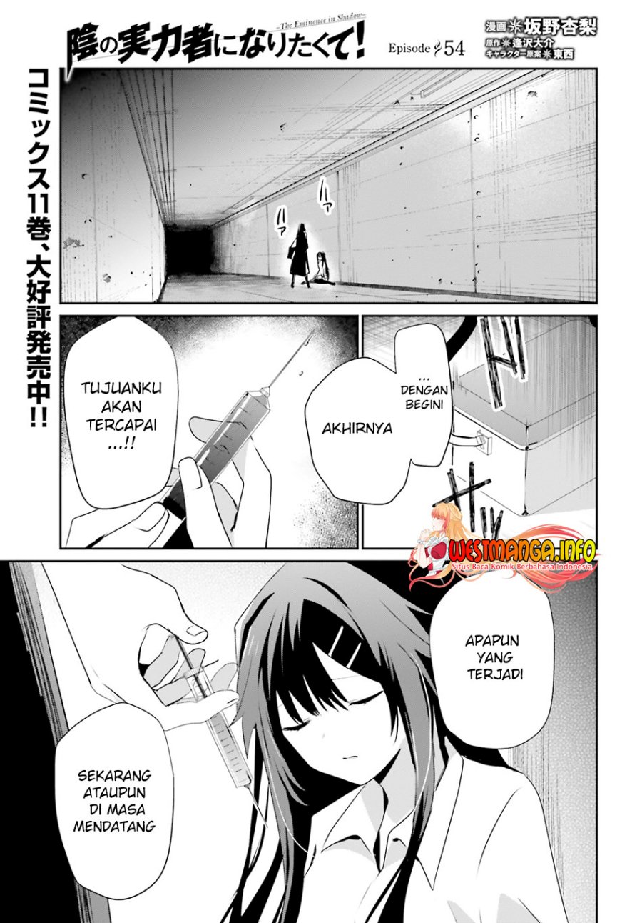 Kage no Jitsuryokusha ni Naritakute Chap 54 - Next Chap 55
