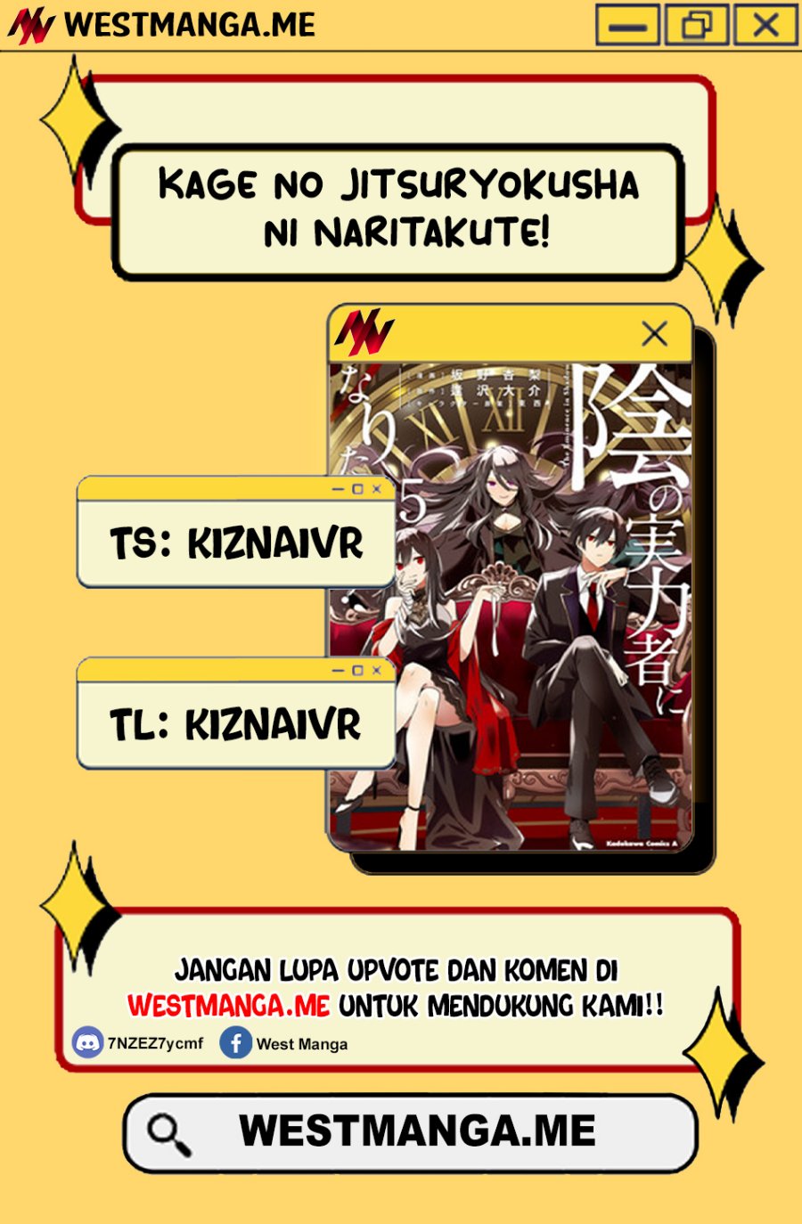 Kage no Jitsuryokusha ni Naritakute Chap 75 - Next Chap 76