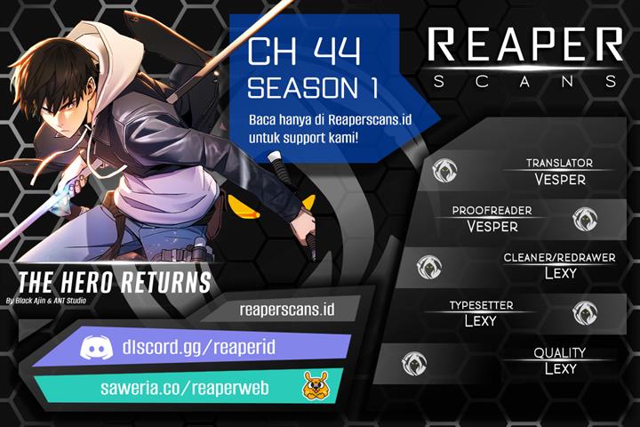 The Hero Returns Chap 44 - Next Chap 45