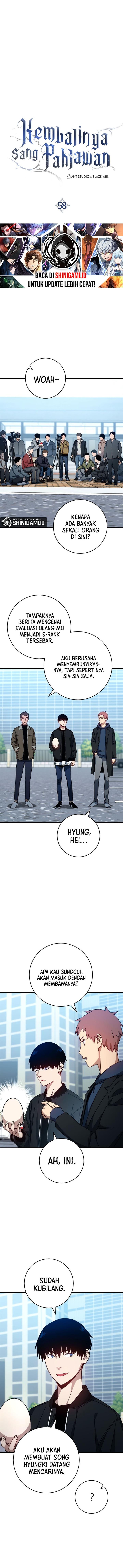 The Hero Returns Chap 58 - Next Chap 59