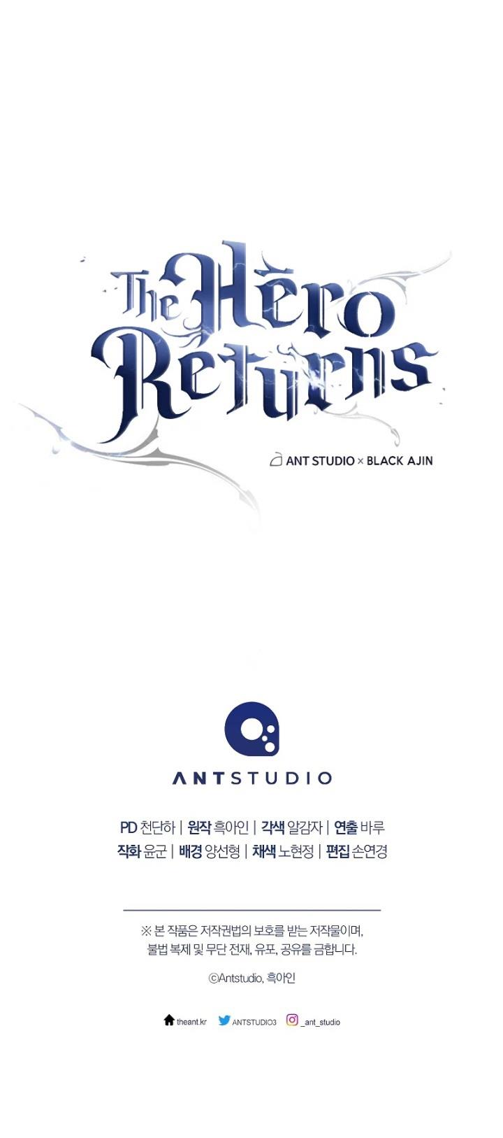 The Hero Returns Chap 63 - Next Chap 64