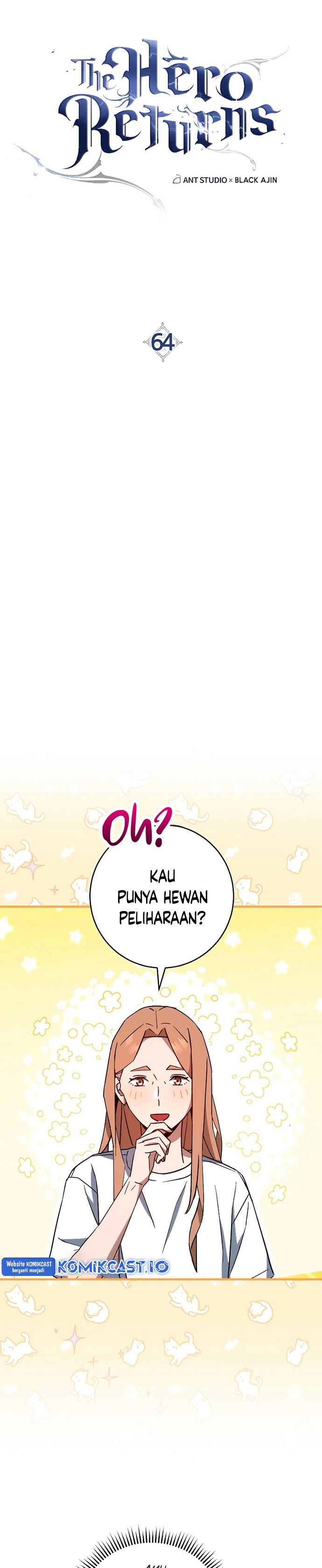 The Hero Returns Chap 64 - Next Chap 65