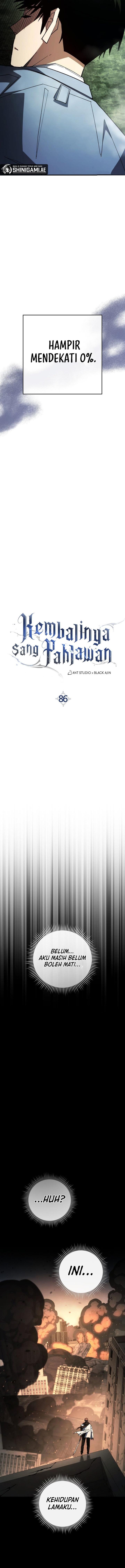 The Hero Returns Chap 86 - Next Chap 87