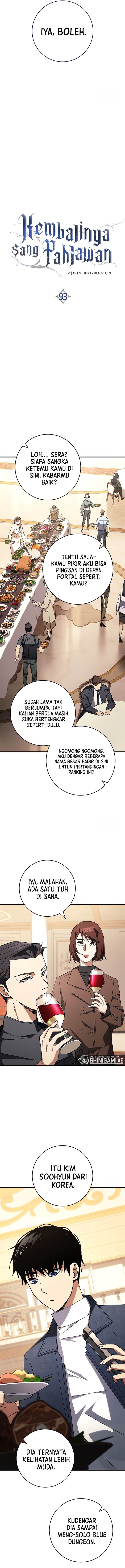 The Hero Returns Chap 93 - Next Chap 94