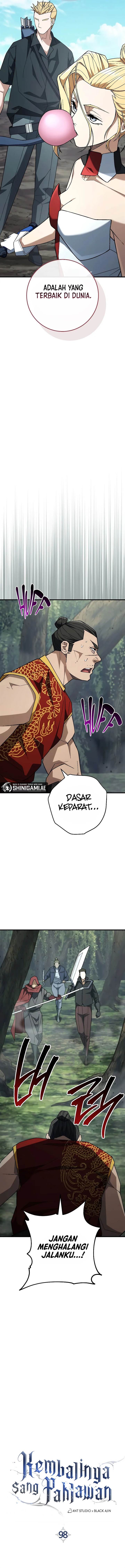 The Hero Returns Chap 98 - Next Chap 99