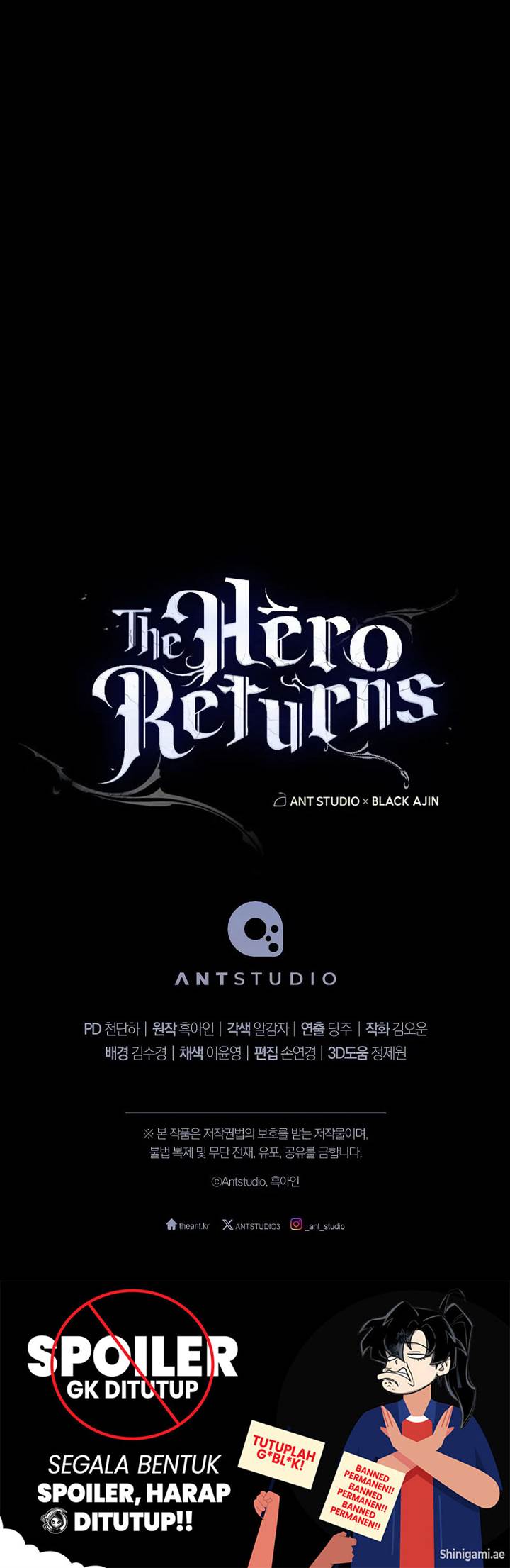 The Hero Returns Chap 102 - Next Chap 103