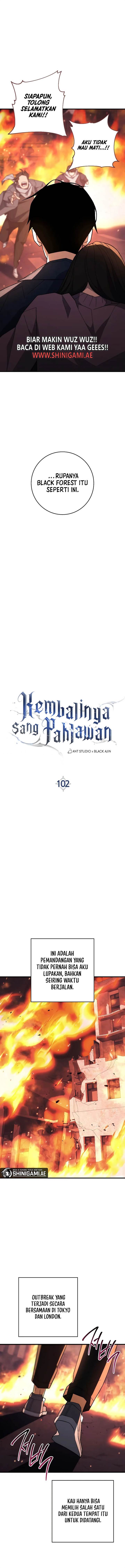 The Hero Returns Chap 102 - Next Chap 103