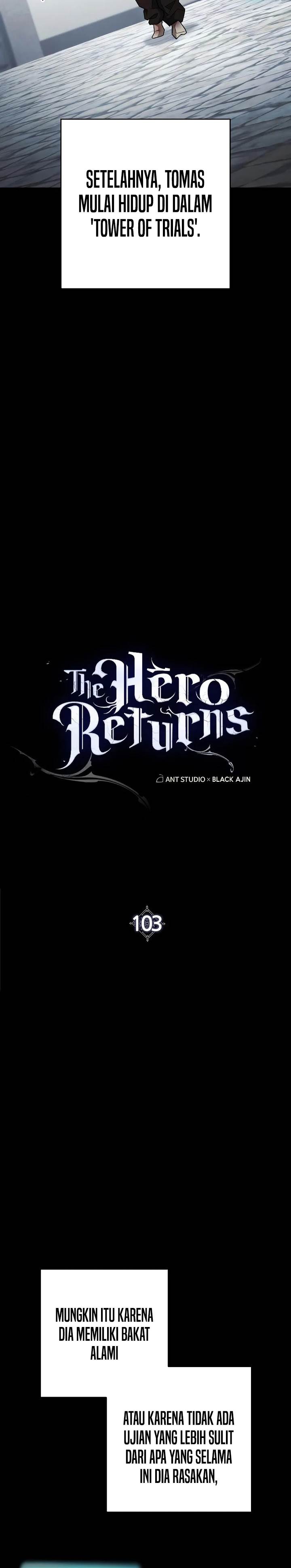 The Hero Returns Chap 103 - Next Chap 104