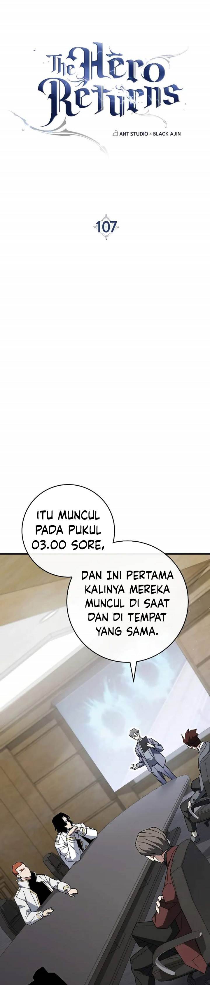The Hero Returns Chap 107 - Next Chap 108