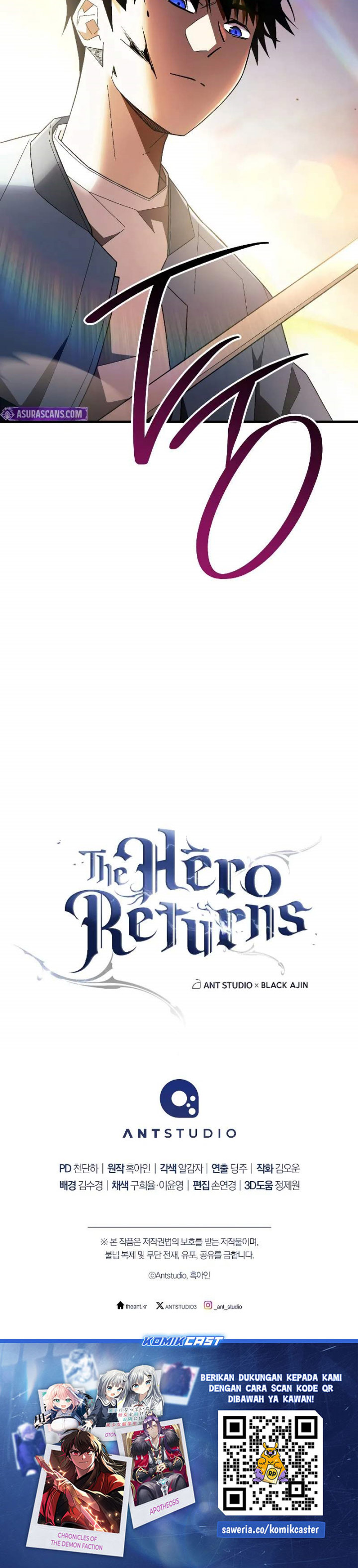 The Hero Returns Chap 109 - Next Chap 110