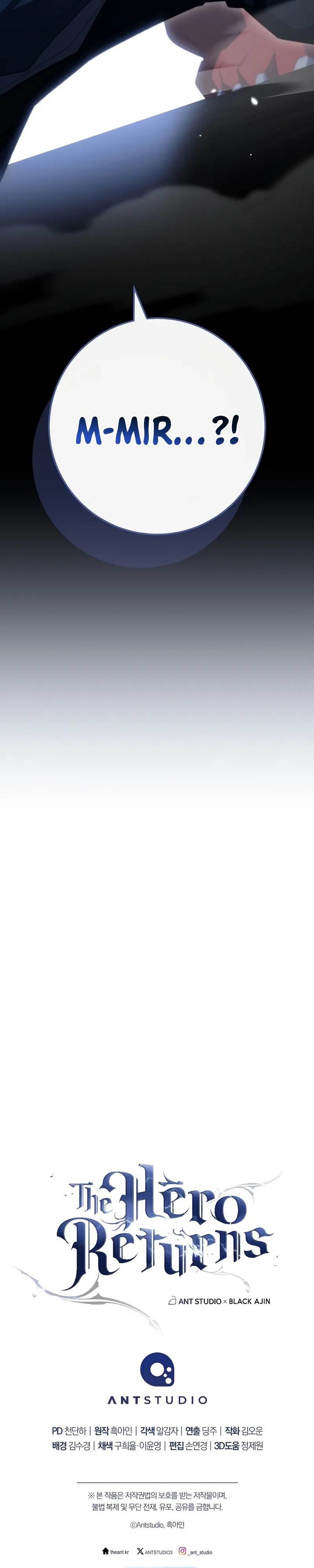 The Hero Returns Chap 111 - Next Chap 112