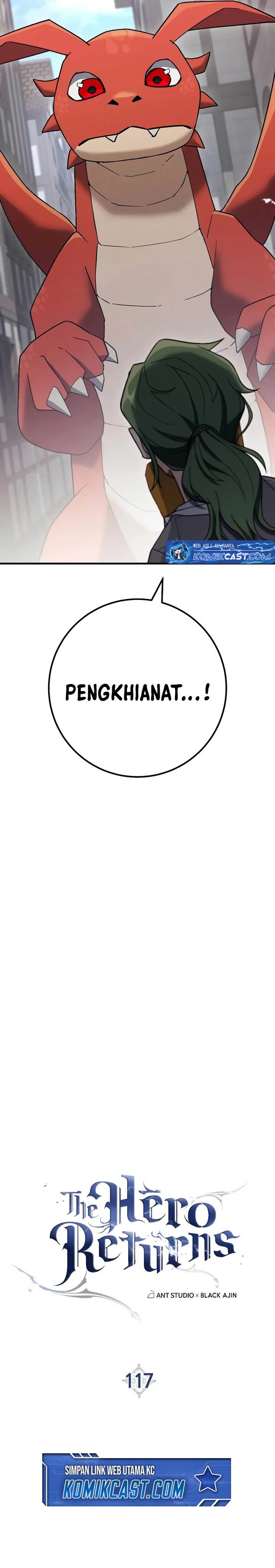 The Hero Returns Chap 117 - Next Chap 118