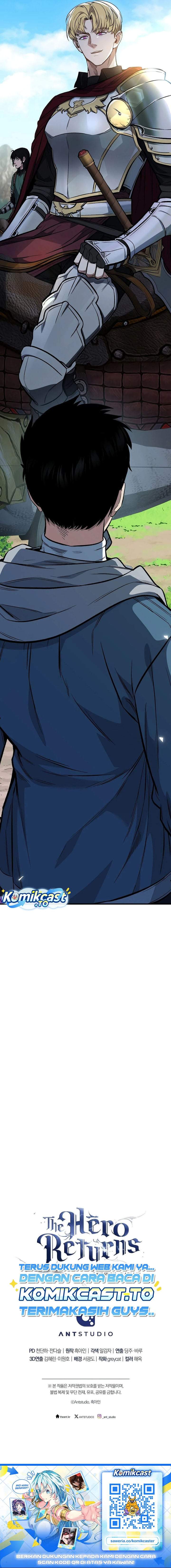 The Hero Returns Chap 159 - Next Chap 160