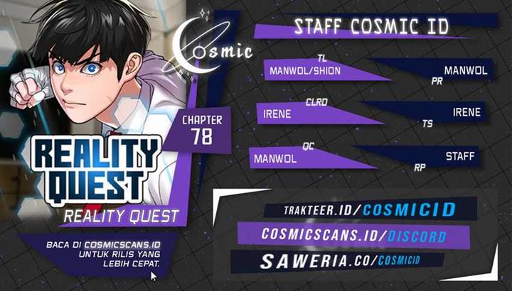 Reality Quest Chap 78 - Next Chap 79