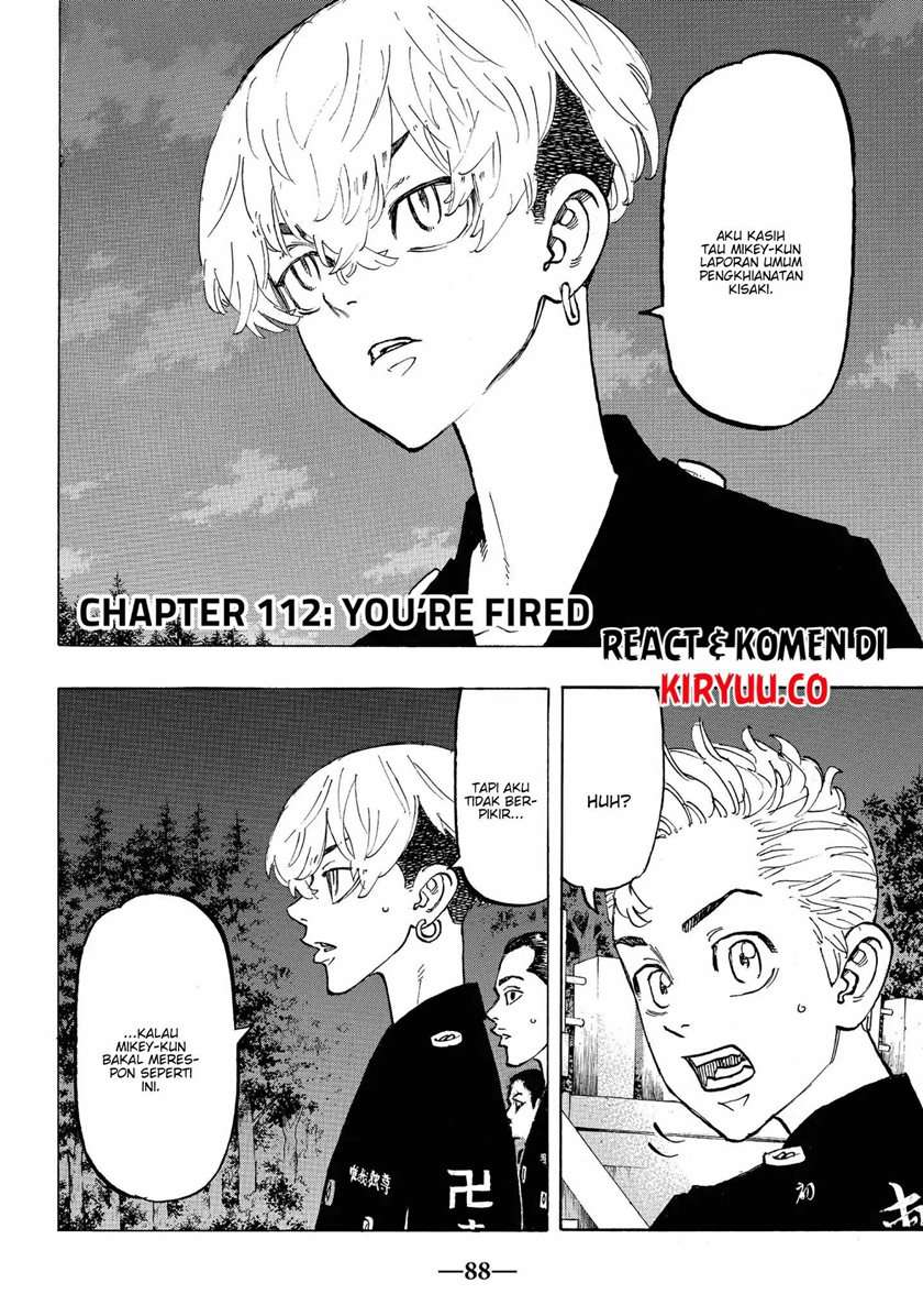 Tokyo卍Revengers Chap 112 - Next Chap 113